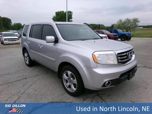 Alabaster Silver Metallic 2013 Honda Pilot EX-L