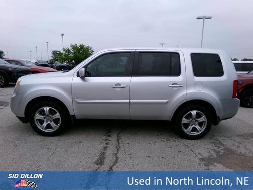 Alabaster Silver Metallic 2013 Honda Pilot EX-L
