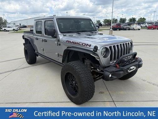 Billet Silver Metallic Clearcoat 2020 Jeep Gladiator Rubicon
