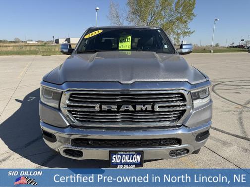Billet Silver Metallic Clearcoat 2023 RAM 1500 Laramie