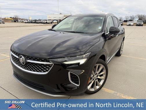 Ebony Twilight Metallic 2022 Buick Envision Avenir