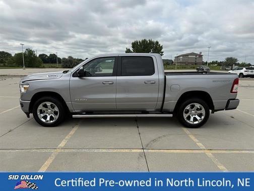 Billet Silver Clearcoat Metallic 2021 RAM 1500 Big Horn