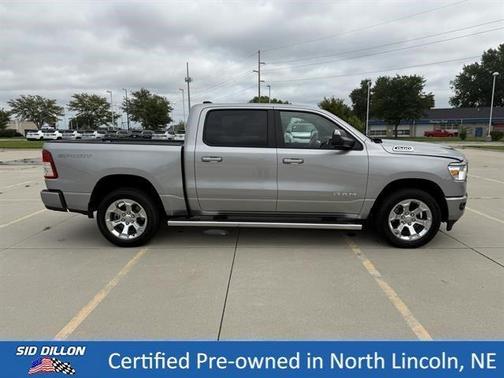 Billet Silver Clearcoat Metallic 2021 RAM 1500 Big Horn