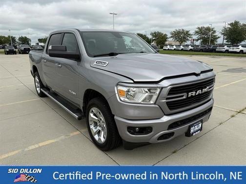 Billet Silver Clearcoat Metallic 2021 RAM 1500 Big Horn