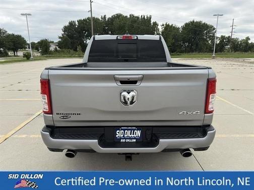 Billet Silver Clearcoat Metallic 2021 RAM 1500 Big Horn