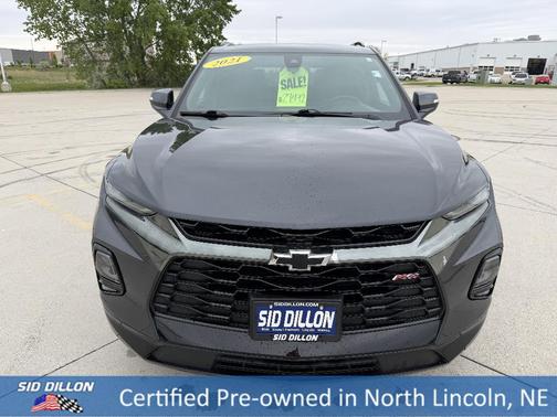 Gray 2021 Chevrolet Blazer RS