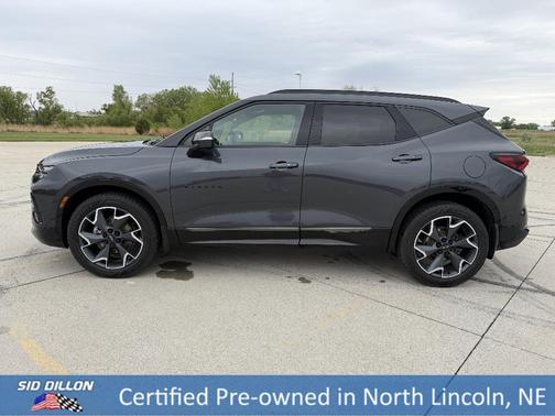 Gray 2021 Chevrolet Blazer RS