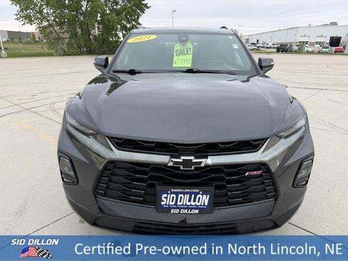 Gray 2021 Chevrolet Blazer RS