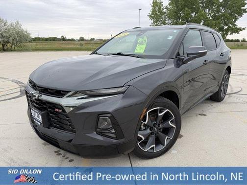 Gray 2021 Chevrolet Blazer RS