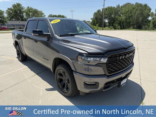 Granite Crystal Clearcoat Metallic 2025 RAM 1500 Big Horn
