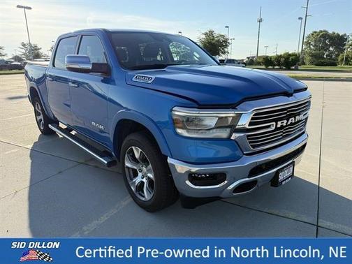 Hydro Blue Pearlcoat 2022 RAM 1500 Laramie
