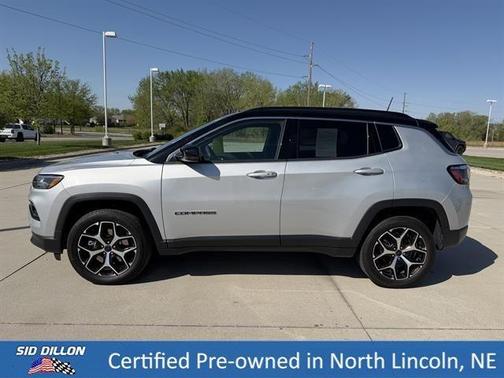 Silver Zynith 2025 Jeep Compass Limited
