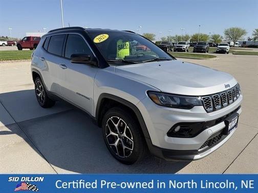 Silver Zynith 2025 Jeep Compass Limited