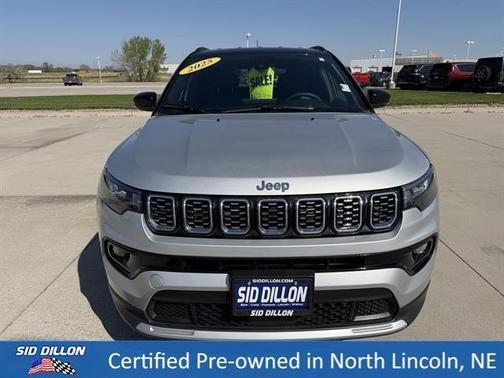 Silver Zynith 2025 Jeep Compass Limited