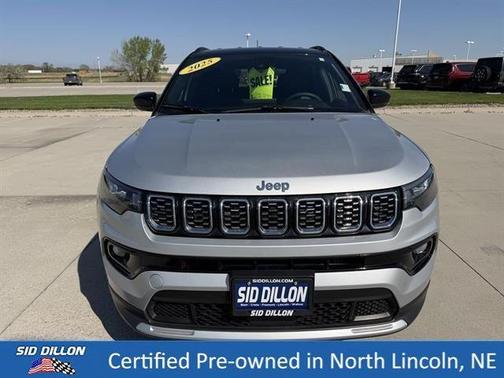 Silver Zynith 2025 Jeep Compass Limited
