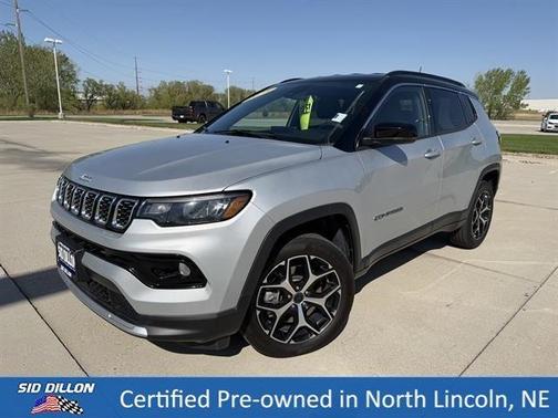 Silver Zynith 2025 Jeep Compass Limited