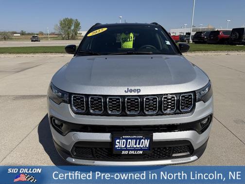 Silver Zynith 2025 Jeep Compass Limited