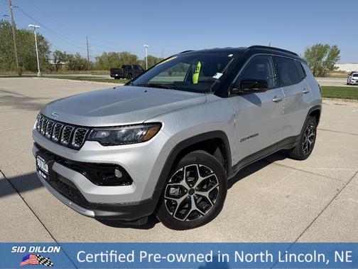 Silver Zynith 2025 Jeep Compass Limited