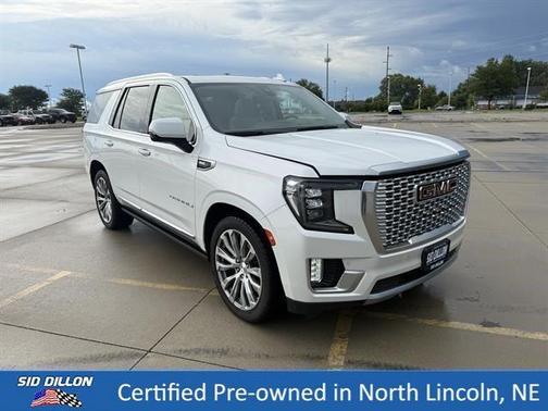 Summit White 2022 GMC Yukon Denali