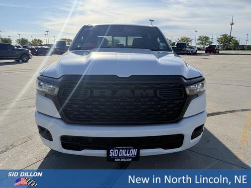 Bright White Clearcoat 2026 RAM 1500 Big Horn