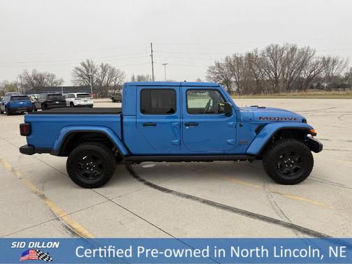 Hydro Blue Pearlcoat 2023 Jeep Gladiator Mojave