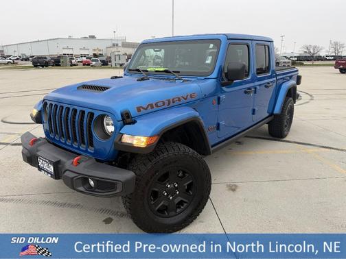 Hydro Blue Pearlcoat 2023 Jeep Gladiator Mojave