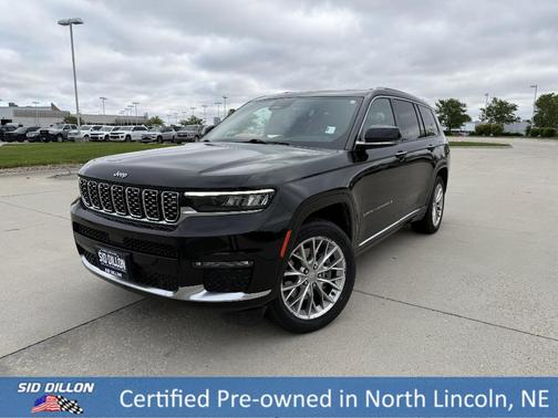 Diamond Black 2023 Jeep Grand Cherokee L Summit