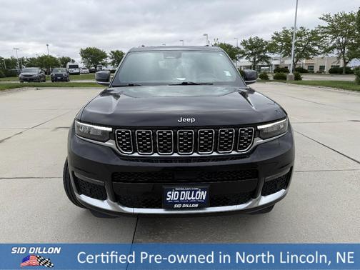 Diamond Black 2023 Jeep Grand Cherokee L Summit