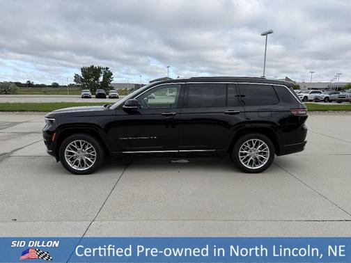 Diamond Black 2023 Jeep Grand Cherokee L Summit