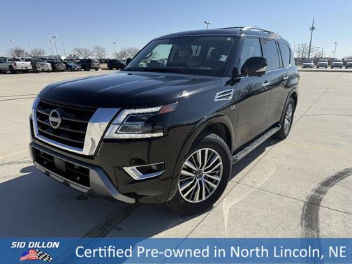 Black 2021 Nissan Armada SL