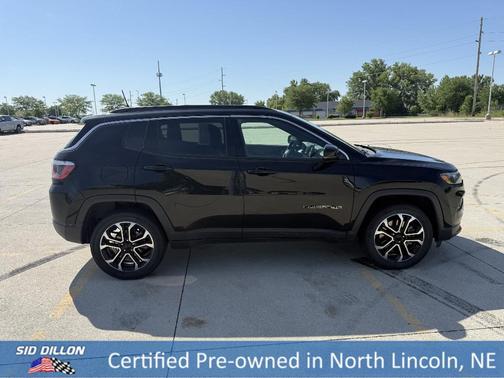 Diamond Black 2023 Jeep Compass Limited