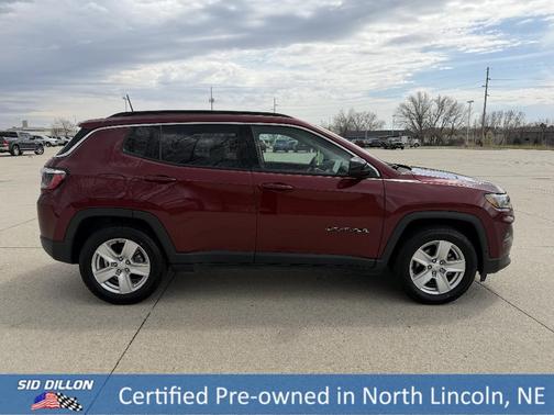 Velvet Red Pearlcoat 2022 Jeep Compass Latitude