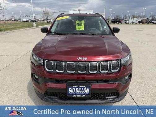 Velvet Red Pearlcoat 2022 Jeep Compass Latitude