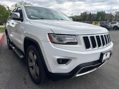 Bright White Clearcoat 2014 Jeep Grand Cherokee Limited