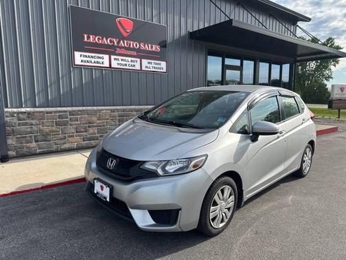 Alabaster Silver Metallic 2016 Honda Fit LX