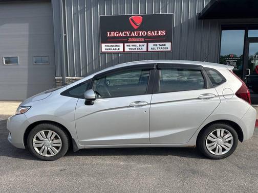 Alabaster Silver Metallic 2016 Honda Fit LX