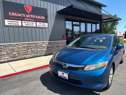 BLUE 2012 Honda Civic LX