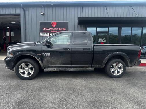 BLACK 2015 RAM 1500 Sport