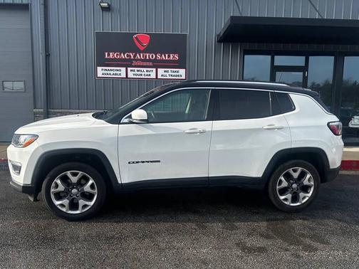 White Clearcoat 2018 Jeep Compass Limited