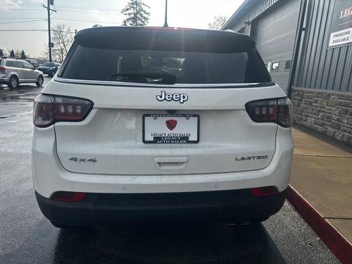 White Clearcoat 2018 Jeep Compass Limited