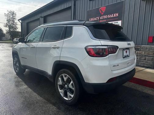 White Clearcoat 2018 Jeep Compass Limited