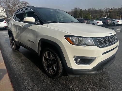 White Clearcoat 2018 Jeep Compass Limited