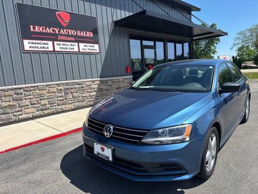 Silk Blue Metallic 2016 Volkswagen Jetta 1.4T S