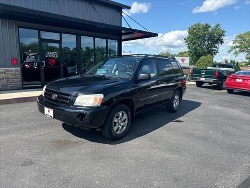 Black 2006 Toyota Highlander Limited
