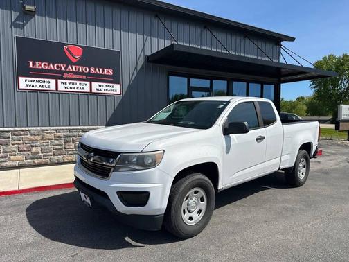 Summit White 2018 Chevrolet Colorado WT