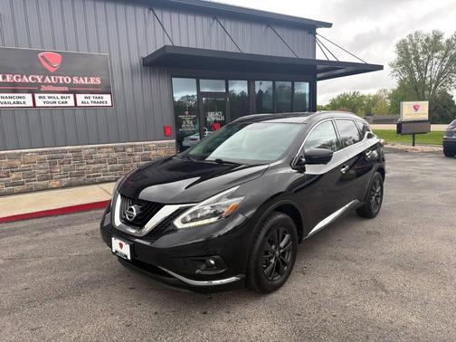 Magnetic Black 2018 Nissan Murano SV
