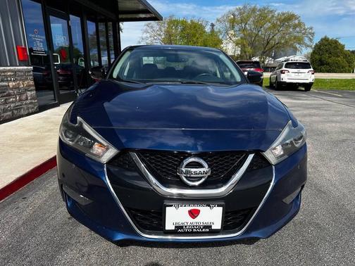 Deep Blue Pearl 2018 Nissan Maxima 3.5 SV