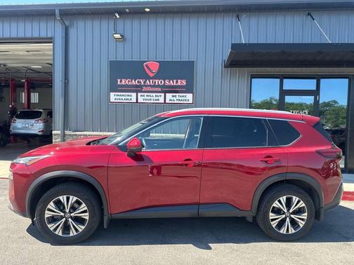 Scarlet Ember Tintcoat 2021 Nissan Rogue SV