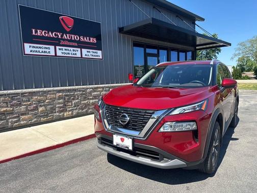 Scarlet Ember Tintcoat 2021 Nissan Rogue SV