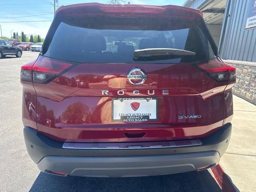 Scarlet Ember Tintcoat 2021 Nissan Rogue SV